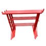 3 x BUILDERS TRESTLES SIZE NO.2, ADJUST FROM 750mm - 1200m (Trestle Band Stands) SWL 400kg Made In The UK