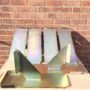 6 x Original Acro-Mate Prop Boys Brackets. Zinc Plated Gold for Long Lasting Non Corrosive Finish & Added Durability. Fits All Standard Acro Props - British Made