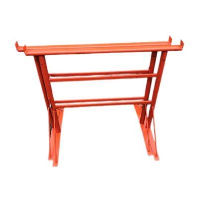 2 x BUILDERS TRESTLES SIZE NO.2, ADJUST FROM 750mm – 1200m (Trestle Band Stands) SWL 400kg Made In The UK